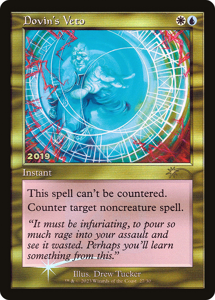 {R} Dovin's Veto [30th Anniversary Promos][P30A 027]