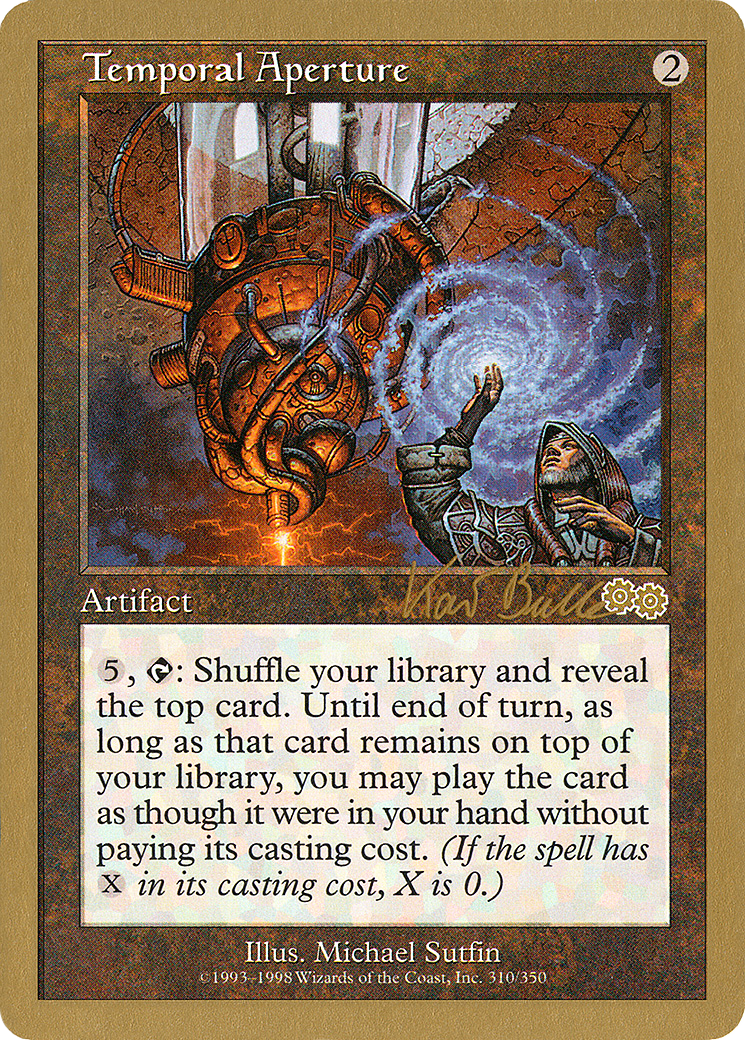 {R} Temporal Aperture (Kai Budde) [World Championship Decks 1999][GB WC99 KB310]