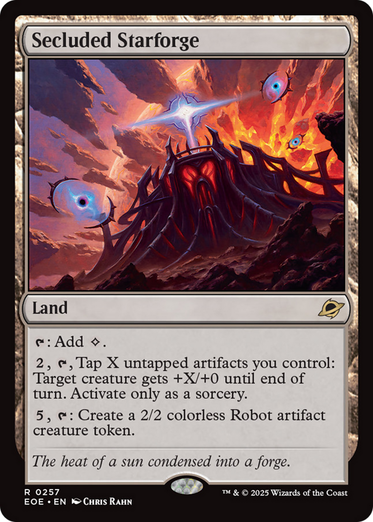 {@@ EOE R} Secluded Starforge [Edge of Eternities][EOE 257]