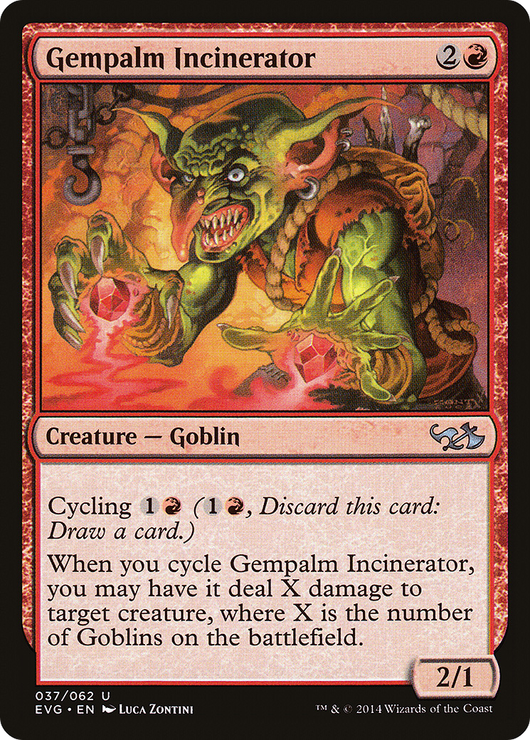 {C} Gempalm Incinerator (Elves vs. Goblins) [Duel Decks Anthology][EVG 037]
