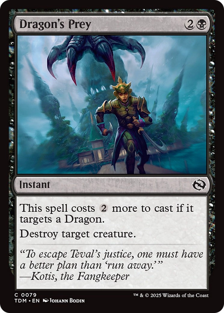 {@C} Dragon's Prey [Tarkir: Dragonstorm][TDM 079]