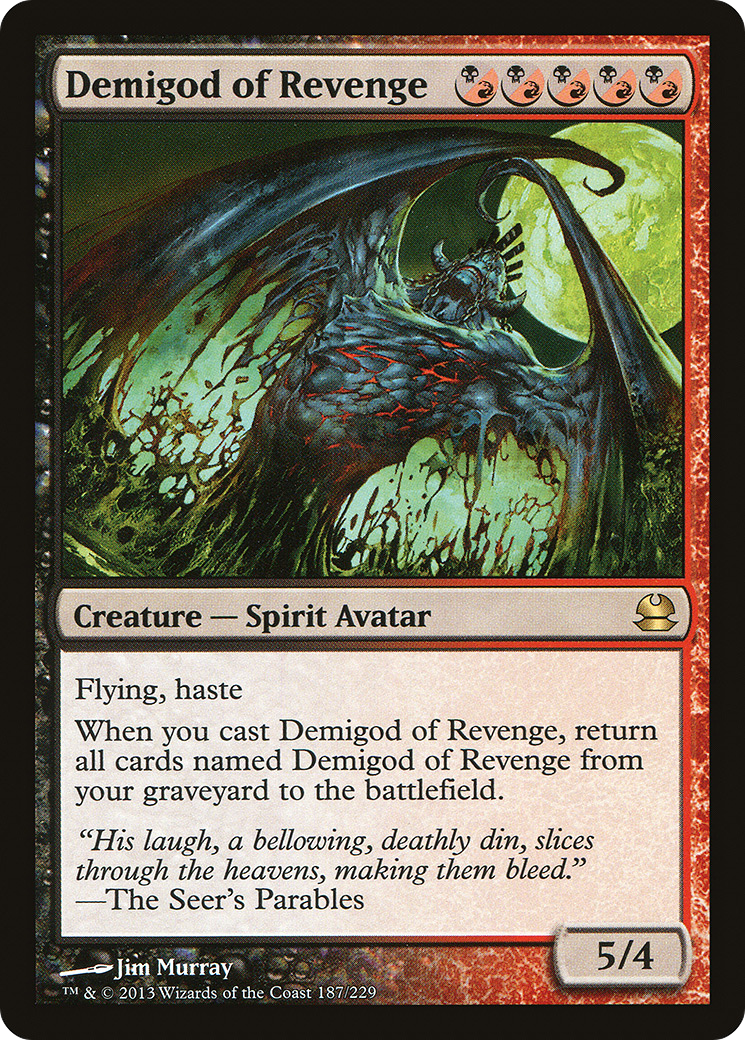 {R} Demigod of Revenge [Modern Masters][MMA 187]