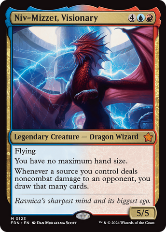 {@R} Niv-Mizzet, Visionary [Foundations][FDN 123]
