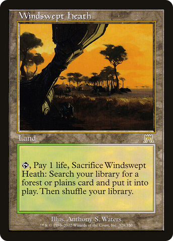 {R} Windswept Heath [Onslaught][ONS 328]