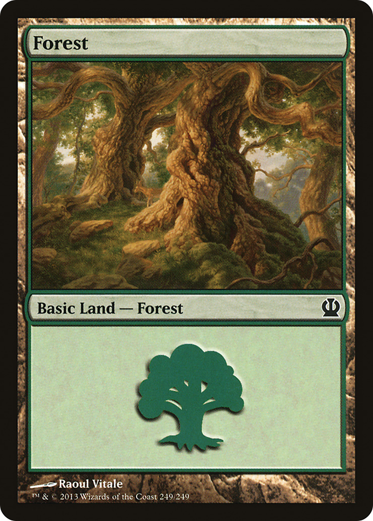 {B}[THS 249] Forest (249) [Theros]