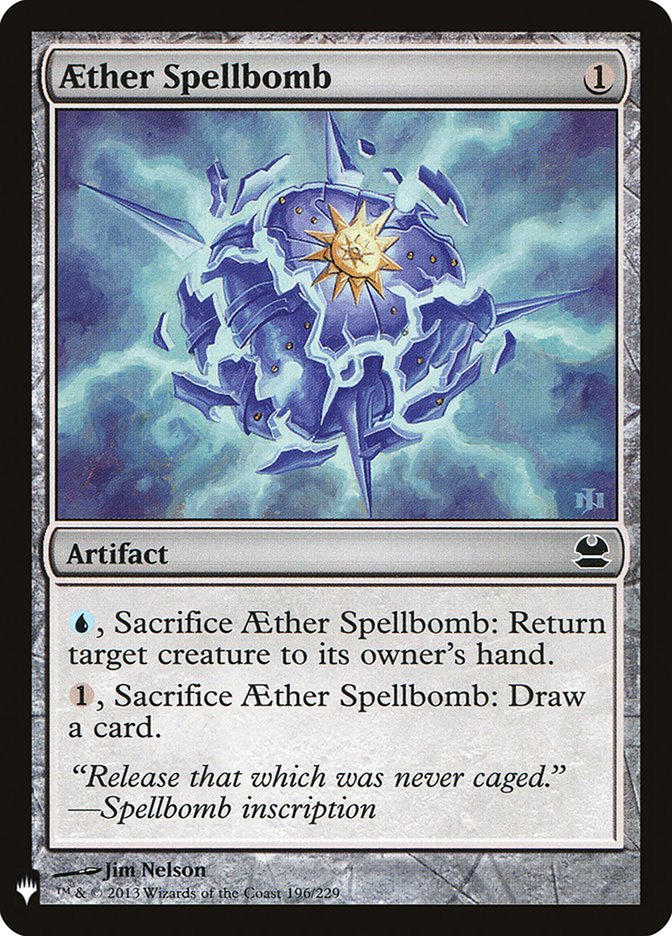 {C} Aether Spellbomb [Mystery Booster][MB1 MMA 196]