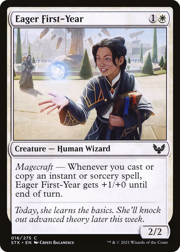 {C} Eager First-Year [Strixhaven: School of Mages][STX 016]