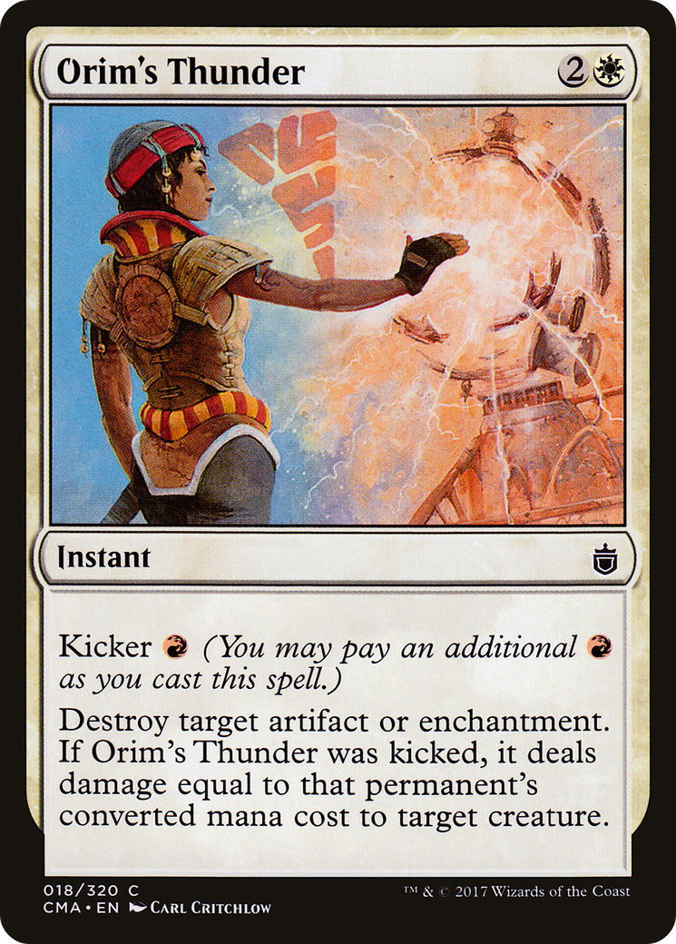 {C} Orim's Thunder [Commander Anthology][CMA 018]