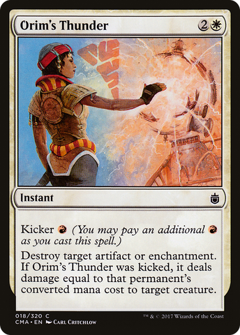 {C} Orim's Thunder [Commander Anthology][CMA 018]