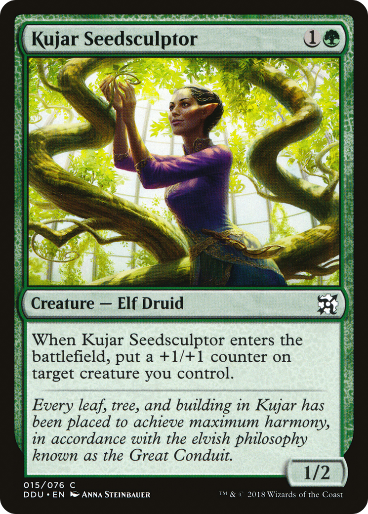 {C} Kujar Seedsculptor [Duel Decks: Elves vs. Inventors][DDU 015]