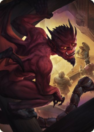 {A} Nefarious Imp Art Card [Commander Legends: Battle for Baldur's Gate Art Series][ACLB 019]