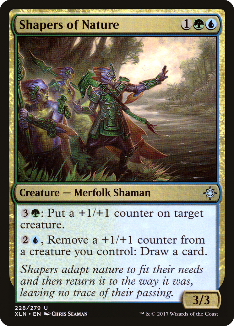 {C} Shapers of Nature [Ixalan][XLN 228]