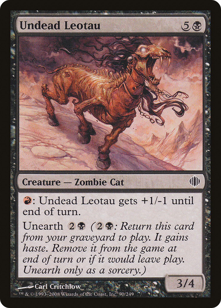 {C} Undead Leotau [Shards of Alara][ALA 090]