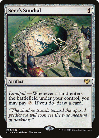 {R} Seer's Sundial [Commander 2015][C15 264]