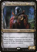 {R} Edgar, Charmed Groom // Edgar Markov's Coffin (Showcase Fang Frame) [Innistrad: Crimson Vow][VOW 311]