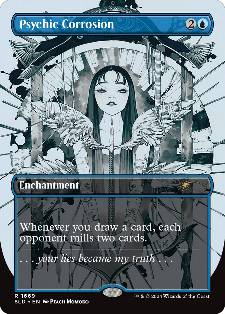 Psychic Corrosion [SLD-1669]  (Borderless) Foil