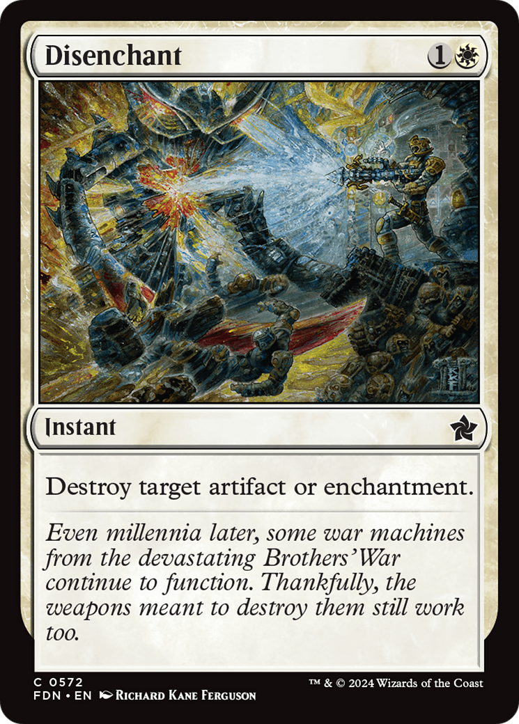 {C} Disenchant [Foundations][FDN 572]