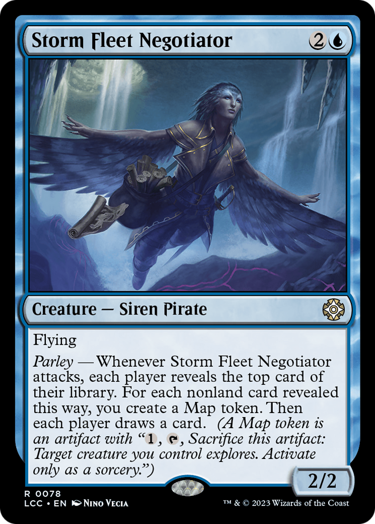{R} Storm Fleet Negotiator [The Lost Caverns of Ixalan Commander][LCC 078]