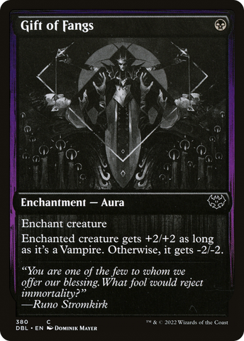 {C} Gift of Fangs [Innistrad: Double Feature][DBL 380]