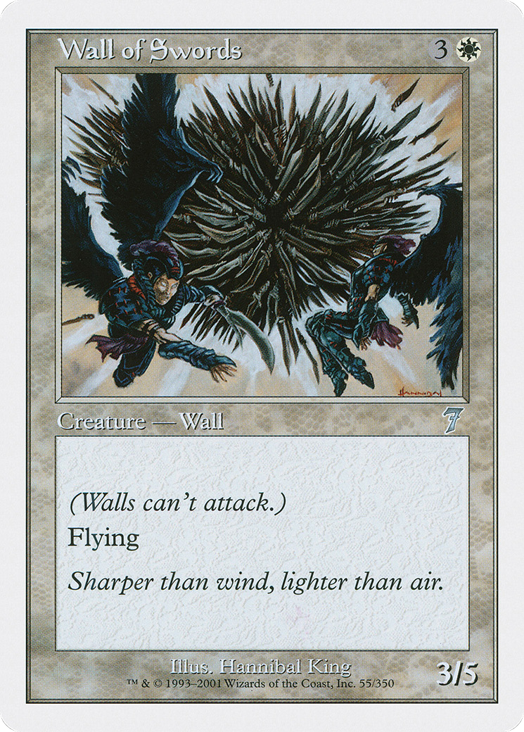 {C} Wall of Swords [Seventh Edition][7ED 055]