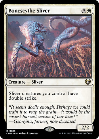 {R} Bonescythe Sliver [Commander Masters][CMM 815]