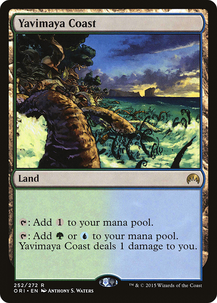 {R} Yavimaya Coast [Magic Origins][ORI 252]