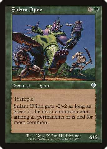 {C} Sulam Djinn [Invasion][INV 212]
