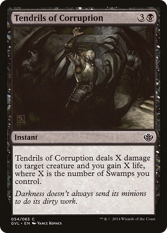 {C} Tendrils of Corruption (Garruk vs. Liliana) [Duel Decks Anthology][GVL 054]