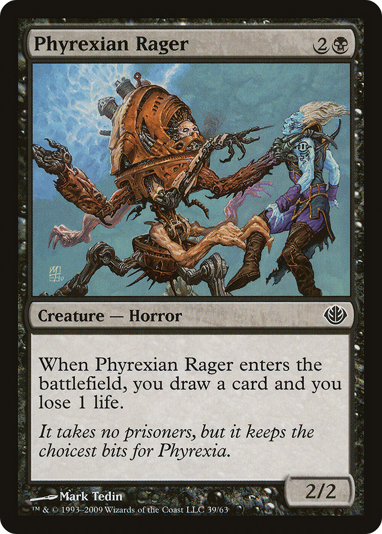 {C} Phyrexian Rager [Duel Decks: Garruk vs. Liliana][DDD 039] - Misty Mountain Games
