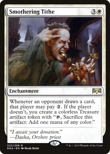 {R} Smothering Tithe [Ravnica Allegiance][RNA 022]