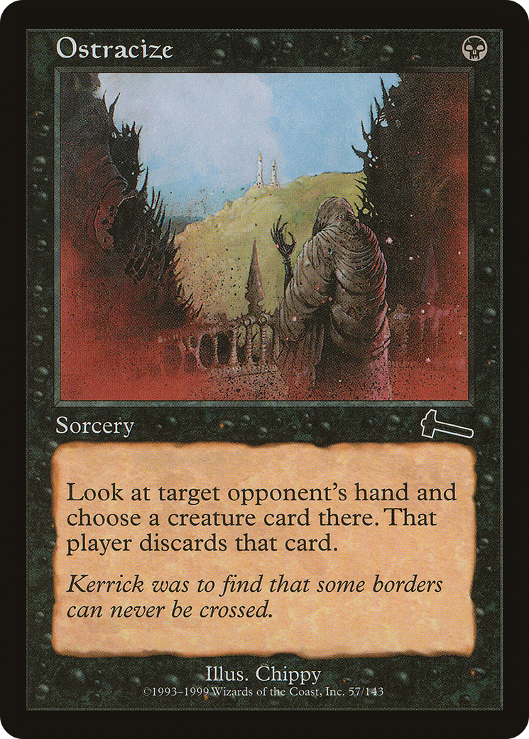 {C} Ostracize [Urza's Legacy][ULG 057]