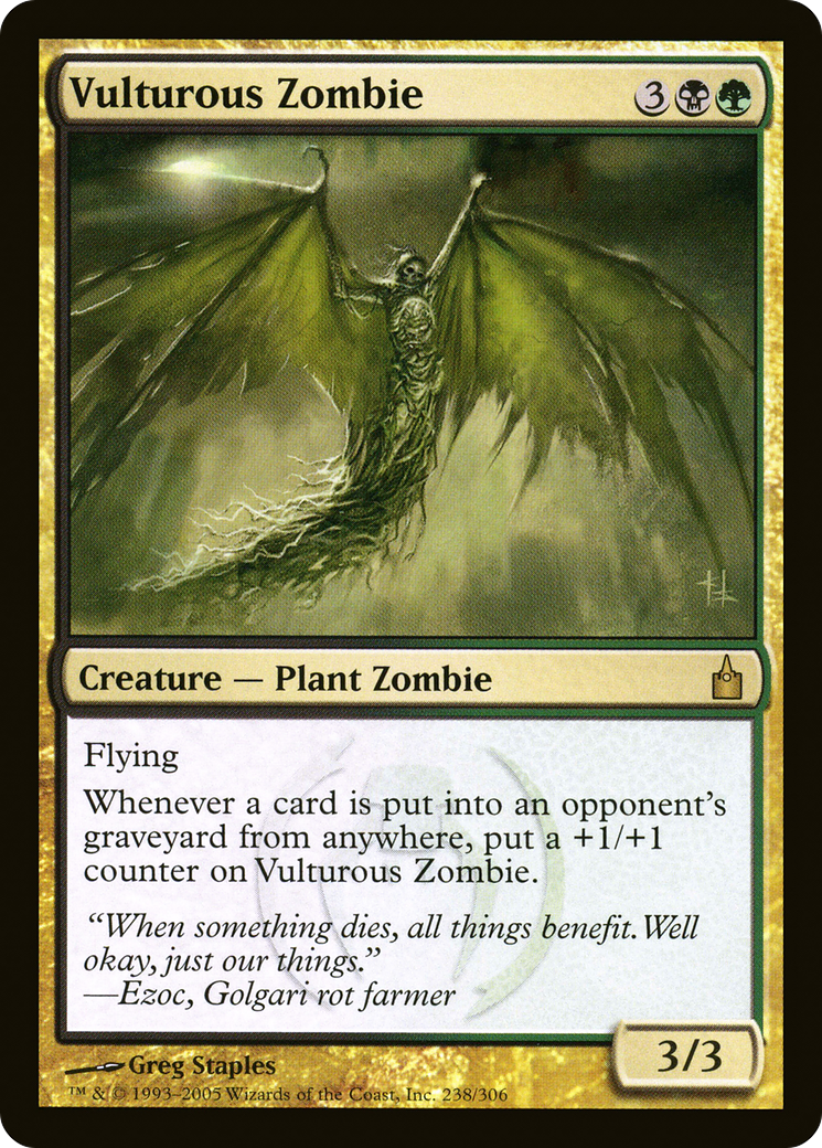 {R} Vulturous Zombie [Ravnica: City of Guilds][RAV 238] - Misty Mountain Games