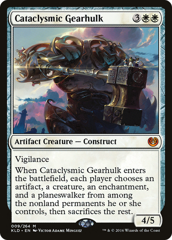 {R} Cataclysmic Gearhulk [Kaladesh][KLD 009]