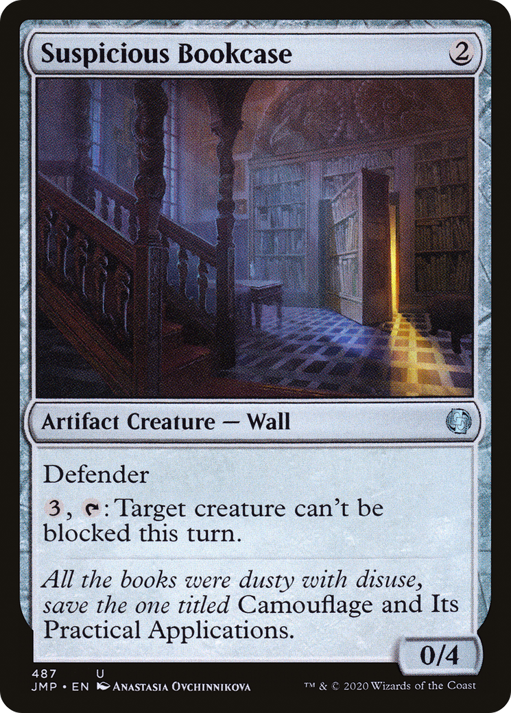 {C} Suspicious Bookcase [Jumpstart][JMP 487]