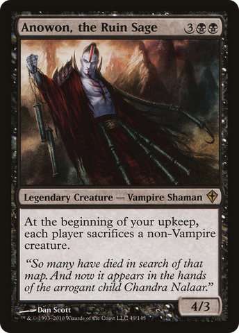 {R} Anowon, the Ruin Sage [Worldwake][WWK 049]