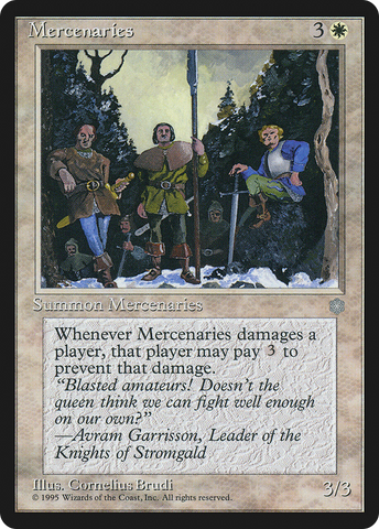 {R} Mercenaries [Ice Age][ICE 044]