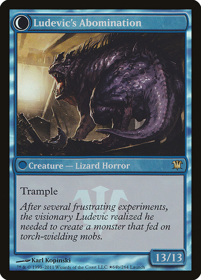 {R} Ludevic's Test Subject // Ludevic's Abomination (Launch) [Innistrad Prerelease Promos][PR ISD 064] - Misty Mountain Games