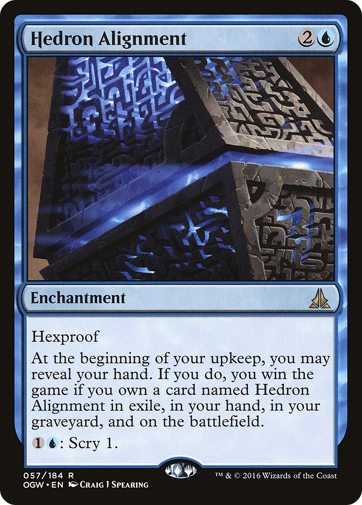 {R} Hedron Alignment [Oath of the Gatewatch][OGW 057] - Misty Mountain Games