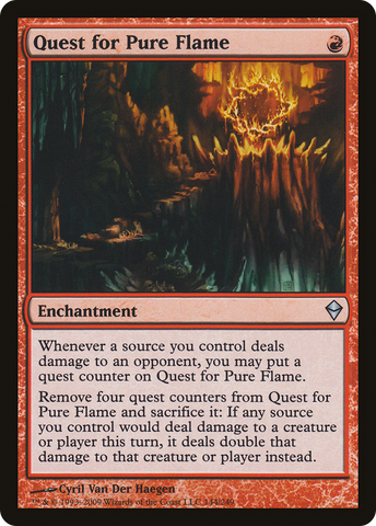 {C} Quest for Pure Flame [Zendikar][ZEN 144]