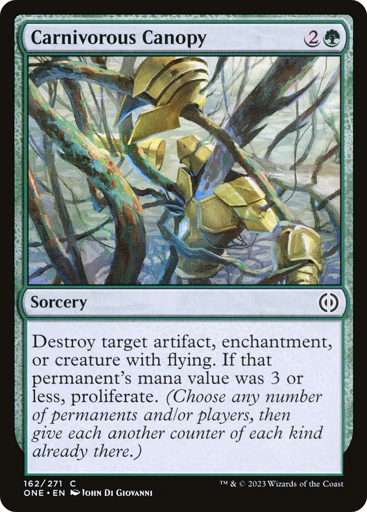 {C} Carnivorous Canopy [Phyrexia: All Will Be One][ONE 162]