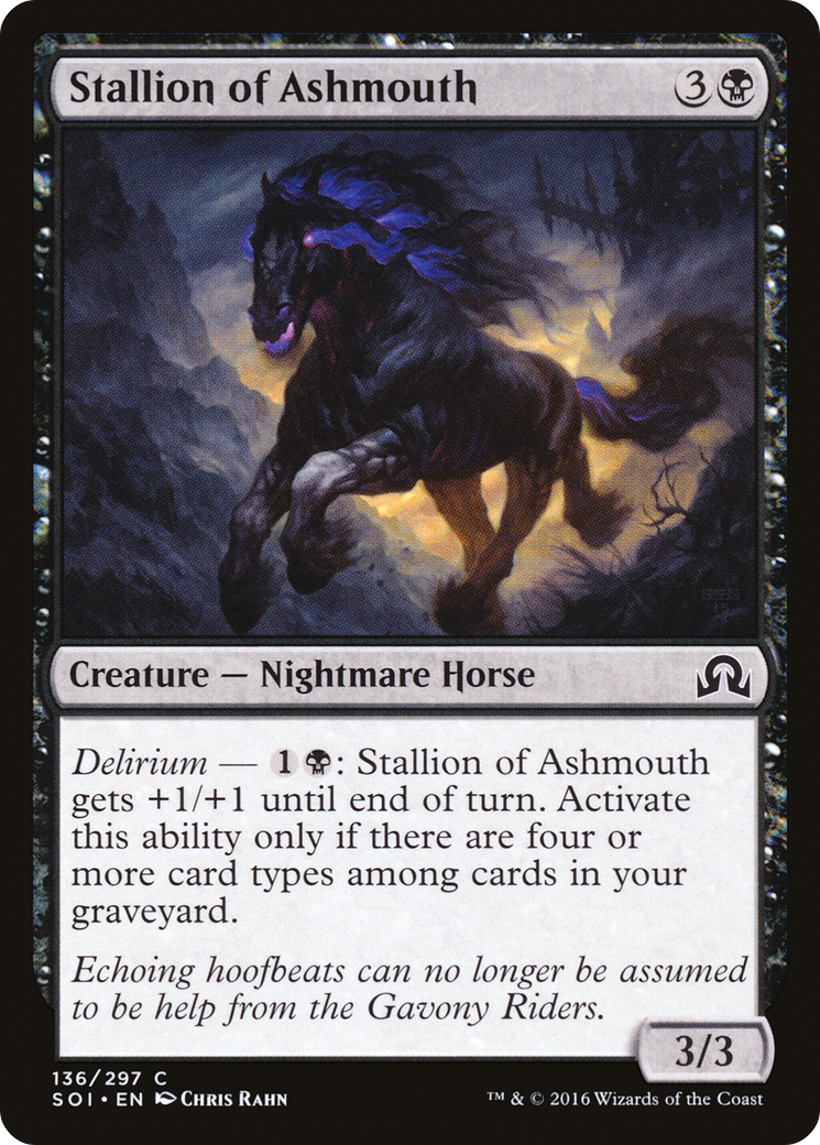 {C} Stallion of Ashmouth [Shadows over Innistrad][SOI 136]