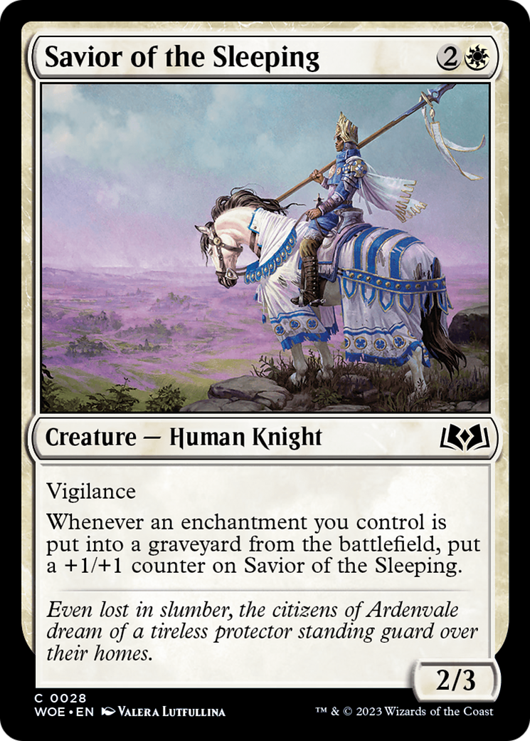 {@C} Savior of the Sleeping [Wilds of Eldraine][WOE 028]