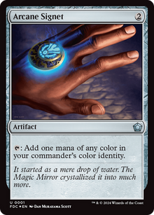 {C} Arcane Signet [Foundations Commander][FDC 001]