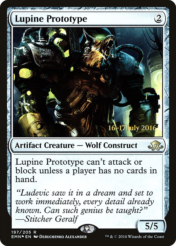 {R} Lupine Prototype [Eldritch Moon Prerelease Promos][PR EMN 197]