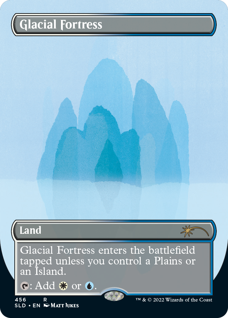 {R} Glacial Fortress (Borderless) [Secret Lair Drop Series][SLD 456]