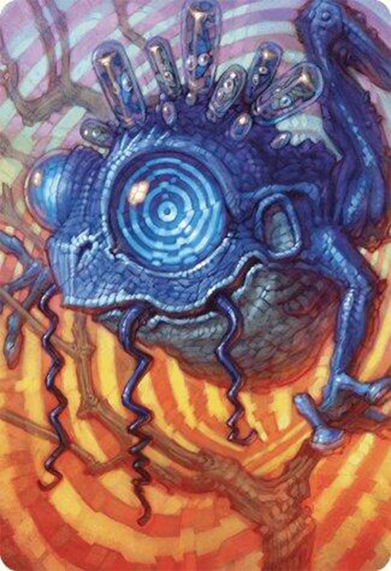 {A} Psychic Frog Art Card [Modern Horizons 3 Art Series][AMH3 041]