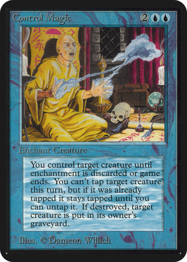 {C} Control Magic [Alpha Edition][LEA 052]