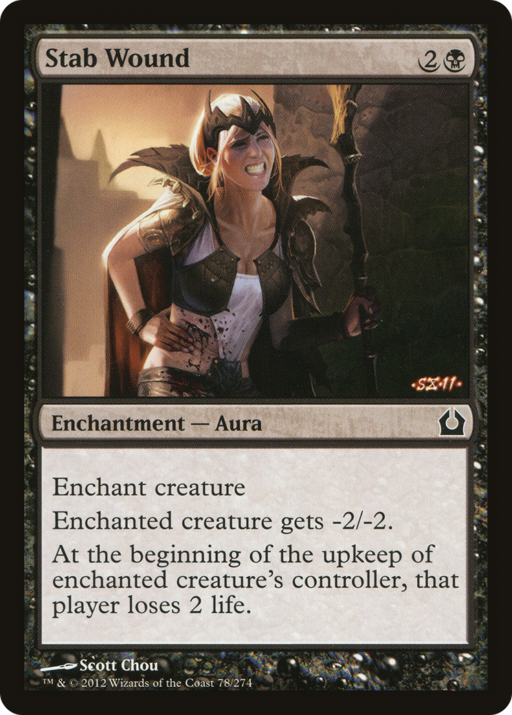 {C} Stab Wound [Return to Ravnica][RTR 078]