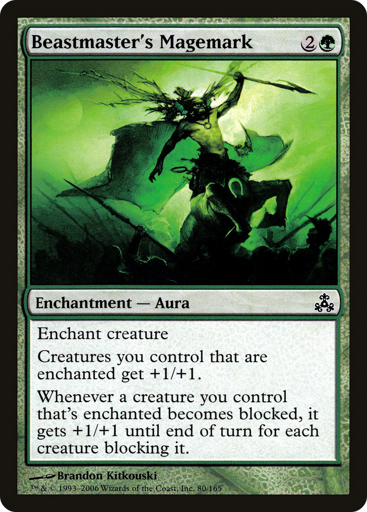 {C} Beastmaster's Magemark [Guildpact][GPT 080]