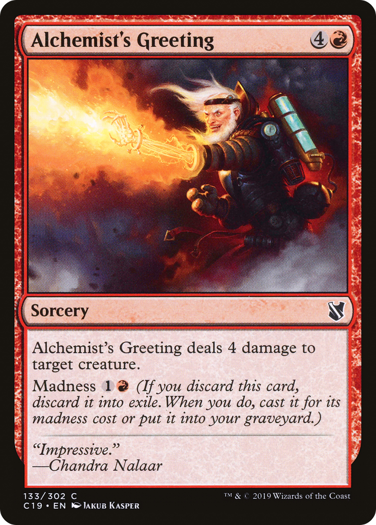 {C} Alchemist's Greeting [Commander 2019][C19 133]